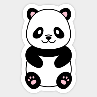 Adorable Panda Sticker